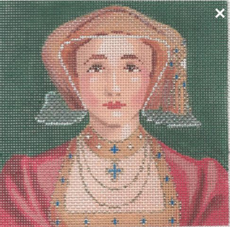 Needlepoint Handpainted Labors of Love Tudors Anne of Cleves 5x5