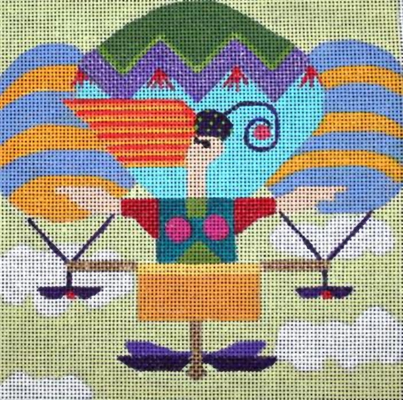 Needlepoint Handpainted Melissa Prince Whirligigs - Choose from Them ALL!!