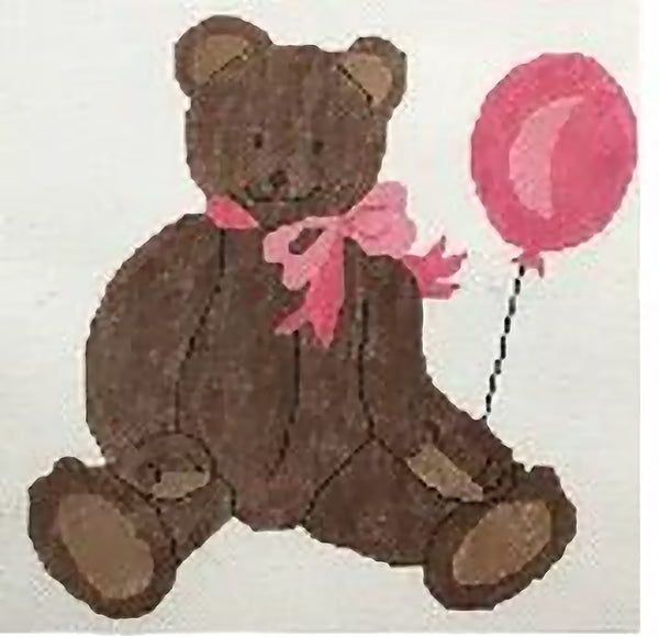Needlepoint Handpainted Jean Smith My Sweet Teddy ~Choose Boy/Girl
